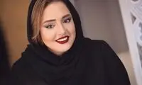 استایل جدید نرگس محمدی با کت و شلوار