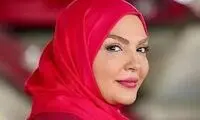 تصویری از جشن تولد رنگ رنگیِ بازیگر خانم سریال‌های دهه ۷۰
