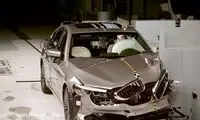 ویدئویی از شبیه‌سازی تست تصادف BMW 