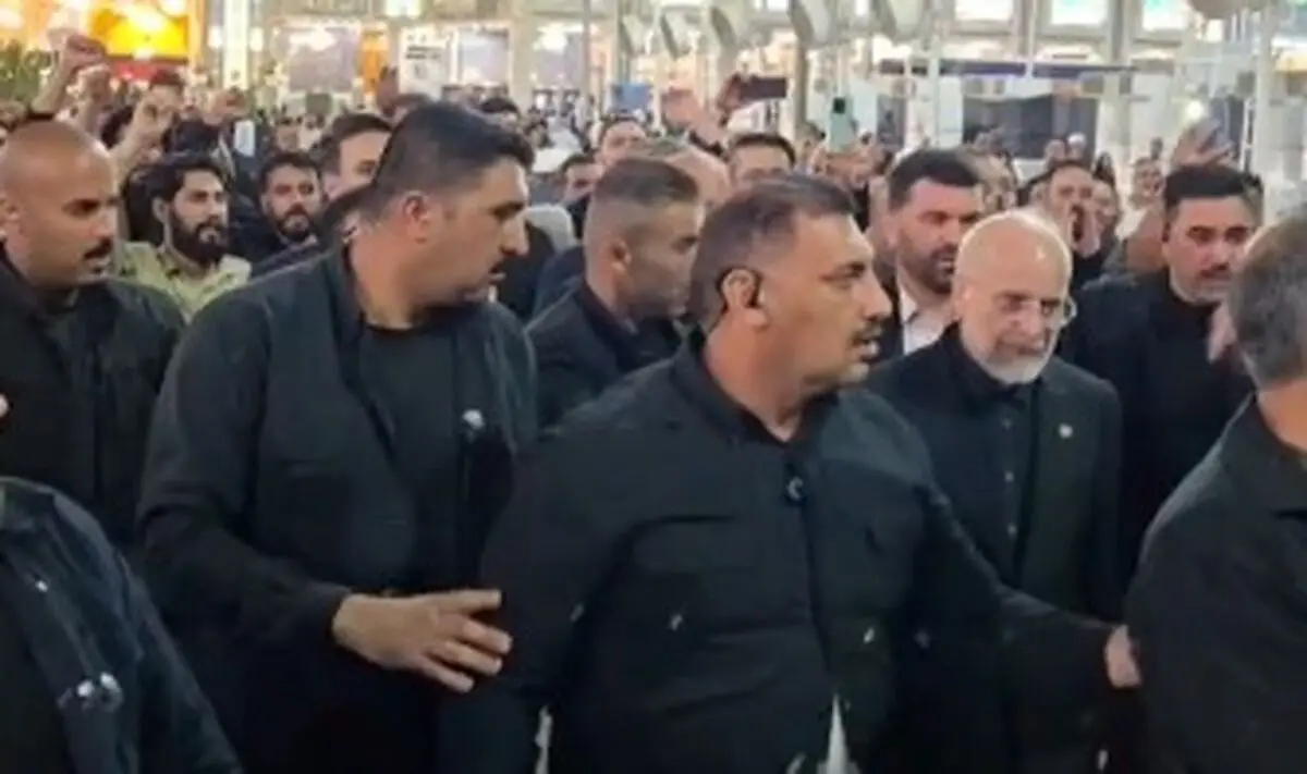 محافظان پرتعداد قالیباف در کربلا جلب‌توجه کرد