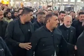 محافظان پرتعداد قالیباف در کربلا جلب‌توجه کرد