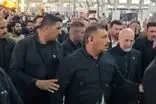 محافظان پرتعداد قالیباف در کربلا جلب‌توجه کرد
