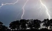 اصابت صاعقه جان‌ یک زن را گرفت