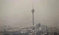 احتمال وقوع طوفان گرد و خاک در تهران
