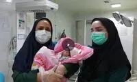 اولین نوزاد قرن جدید در ایران متولد شد

