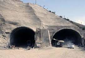 وضعیت عجیب یک تونل در جاده چالوس