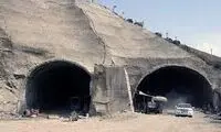 وضعیت عجیب یک تونل در جاده چالوس
