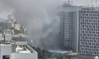 خبرنگار صداوسیما در محل حادثه هتل استقلال کتک خورد