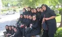 عکس جالب از چند دختر دبیرستانی در دهه 80