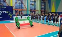 سلام نظامی تیم والیبال زیر 16 سال ایران 