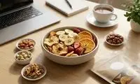 میان‌وعده سالم چی بخوریم؟ راهنمای انتخاب میوه خشک و مغزها برای خانه و محل کار
