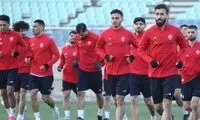 تمرین پرسپولیس با حال و هوای کریسمس