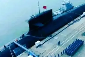 زیردریایی اتمی در تصاویر ماهواره‌ای دیده شد