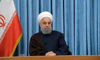 پیام تند و تیز روحانی علیه حمله آمریکا و اسرائیل