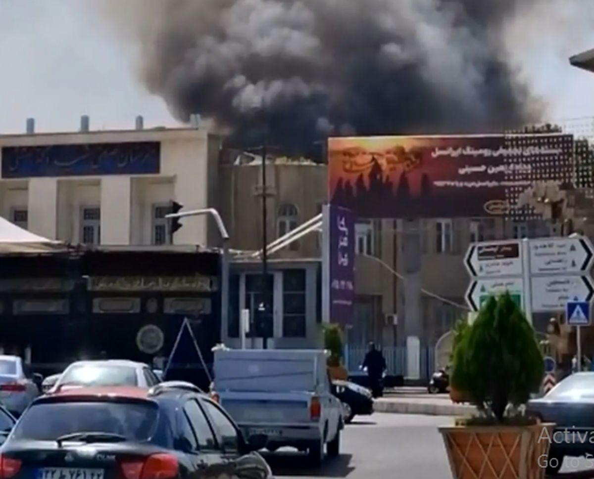 آتش‌سوزی شدید در بیمارستان قائم مشهد