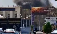 آتش‌سوزی شدید در بیمارستان قائم مشهد
