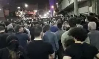 پلیس با گاز اشک‌آور مانع ورود تجمع‌کنندگان به متروپل شد 