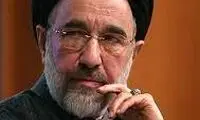 عکسی از حضور محمد خاتمی در یک مراسم رسمی 