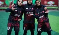 ویدئویی جذاب از تمرینات تیم فوتبال بانوان پرسپولیس