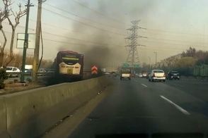 یک اتوبوس به تنهایی جور آلودگی هوای تهران را کشید!