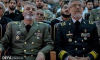 عکس دو تن از فرماندهان ارشد ارتش در روز عاشورا