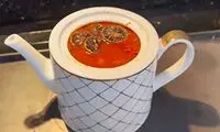 طرز تهیه آبگوشت متفاوت با قوری!