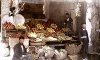 یک میوه فروشی در همدان، ۹۶سال قبل