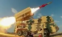 انهدام پهپاد انتحاری توسط سامانه پدافندی ۹ دی