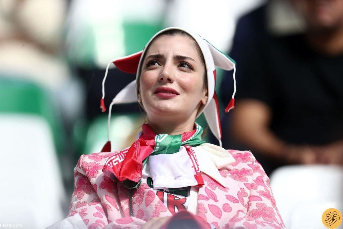 حرکت قشنگ ایرانی‌ها در استادیوم بعد از برد ژاپن