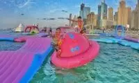 تصاویری از بزرگترین پارک آبیِ جهان در امارات 