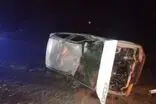 واژگونی پراید در همدان جان دختر ۲ ساله را گرفت
