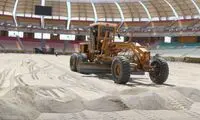 تصاویری تکان‌دهنده از ورزشگاه نقش جهان!
