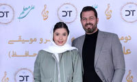 قاب احساسی پژمان و نفس بازغی در یک مراسم