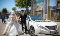 وضعیت یک عروس در محل رای گیری انتخابات