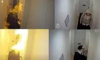 یک زن، خانه نامزد سابقش را منفجر کرد