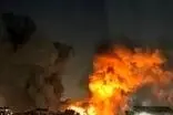 تصویری از انفجار مهیب در غرب تهران