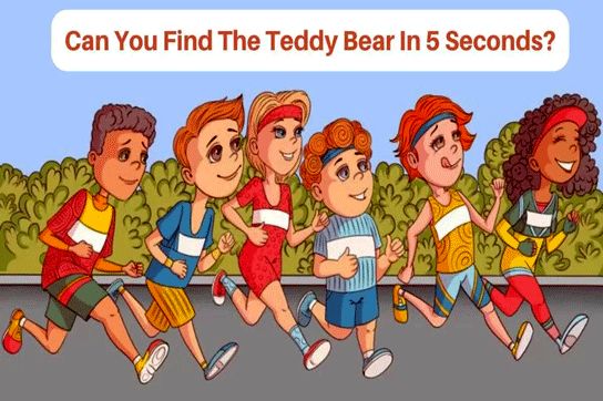 خرس عروسکی پنهان شده در تصویر را در چند ثانیه پیدا کنید