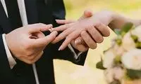 زیبایی عکس این عروس و داماد، توجه همه را جلب کرد