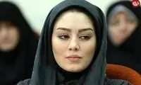 عکس یادگاری «سحر قریشی» در حرم امام رضا 