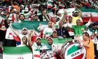 اقدام تحسین‌برانگیز هواداران ایرانی در ورزشگاه قطر