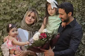 قاب تازه خانواده 4 نفره شاهرخ استخری پربازدید شد