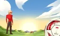  انیمیشنی دیدنی از تیم ملی فوتبال ایران