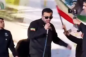 ویدئویی از رپ‌خوانی در تجمعات شبانه قم