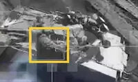 برخورد بی‌اثر پهپاد انتحاری روسیه به تانک اوکراینی