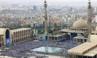 دو تصویر متفاوت از صفوف نمازجمعه در تهران