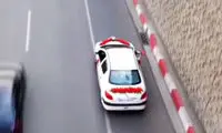 لحظه تصادف شدید عروس و داماد بدشانس با پراید