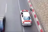 لحظه تصادف شدید عروس و داماد بدشانس با پراید