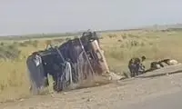 سانحه برای اتوبوس زائران ایرانی در جاده سامرا