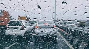 وضعیت وخیم ترافیکی به‌خاطر باران شدید در این شهر