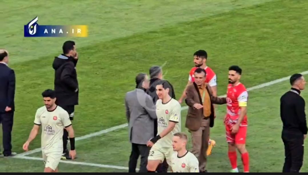 درگیری عالیشاه با بازیکن پرسپولیسیِ تراکتور!